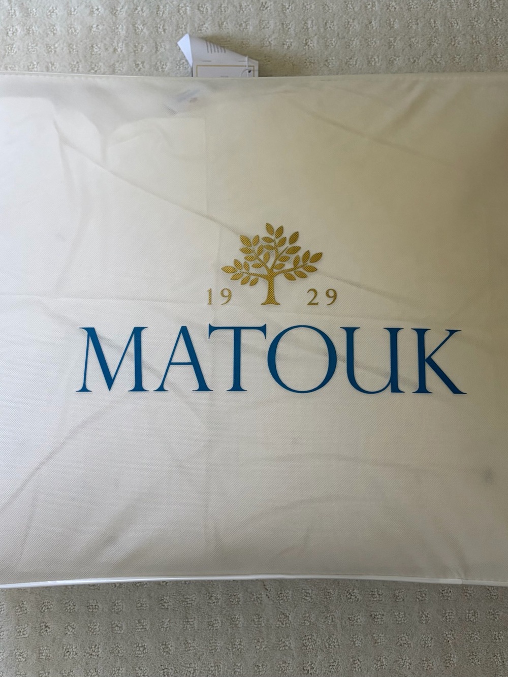 NWT! Matouk Queen down comforter